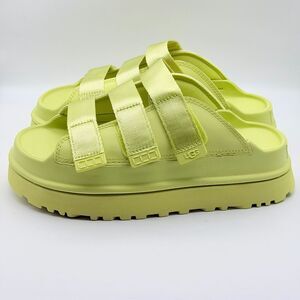 NWT UGG  GoldenGlow Lemon Sandals Size 9/260mm
